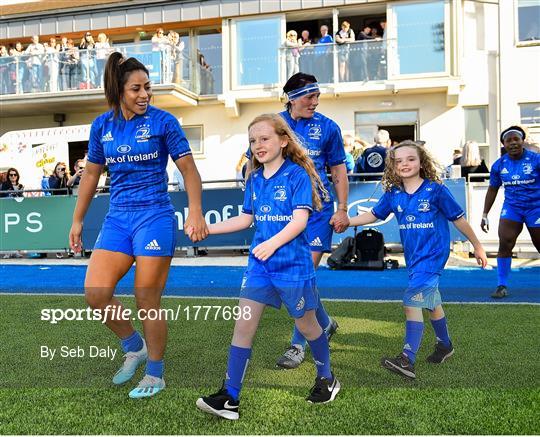 Mascots at Leinster v Connacht - Women’s Interprovincial Rugby Championship