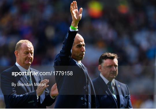 Offaly Jubilee Team of 1994 Honoured prior to Kilkenny v Tipperary - GAA Hurling All-Ireland Senior Championship Final