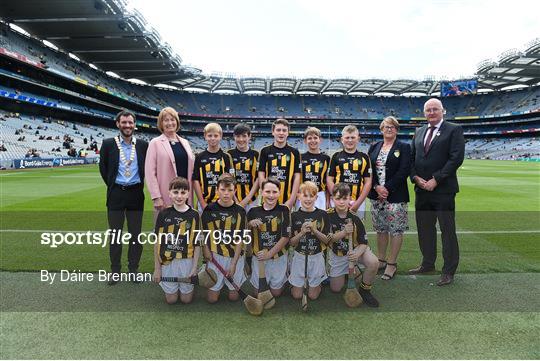 INTO Cumann na mBunscol GAA Respect Exhibition Go Games at Kilkenny v Tipperary - GAA Hurling All-Ireland Senior Championship Final INTO Cumann na mBunscol GAA Respect Exhibition Go Games at Kilkenny v Tipperary - GAA Hurling All-Ireland Senior Championship Final