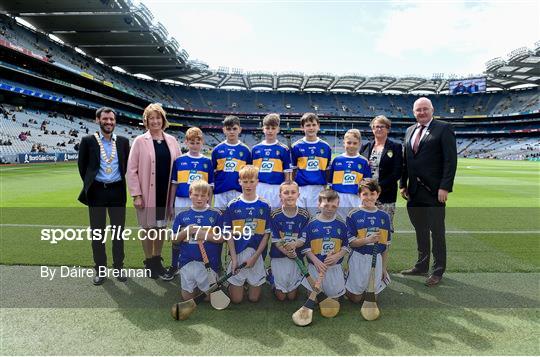 INTO Cumann na mBunscol GAA Respect Exhibition Go Games at Kilkenny v Tipperary - GAA Hurling All-Ireland Senior Championship Final INTO Cumann na mBunscol GAA Respect Exhibition Go Games at Kilkenny v Tipperary - GAA Hurling All-Ireland Senior Championship Final