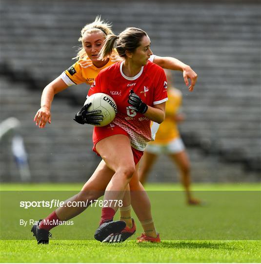 Louth v Antrim - TG4 All-Ireland Ladies Football Junior Championship Semi-Final Louth v Antrim - TG4 All-Ireland Ladies Football Junior Championship Semi-Final