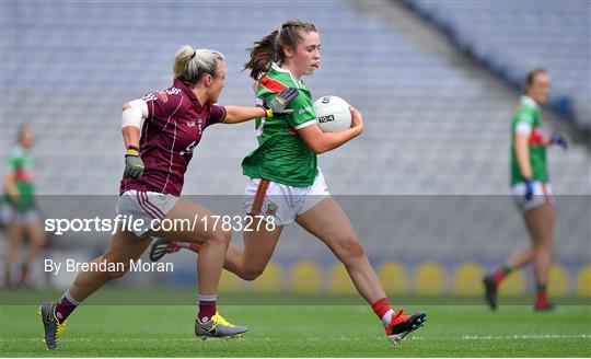 Galway v Mayo - TG4 All-Ireland Ladies Senior Football Championship Semi-Final Galway v Mayo - TG4 All-Ireland Ladies Senior Football Championship Semi-Final