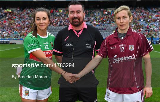 Galway v Mayo - TG4 All-Ireland Ladies Senior Football Championship Semi-Final Galway v Mayo - TG4 All-Ireland Ladies Senior Football Championship Semi-Final