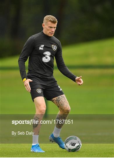 Republic of Ireland Training Session & Press Conference