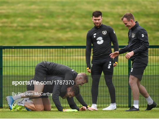 Republic of Ireland Training Session & Press Conference Republic of Ireland Training Session & Press Conference