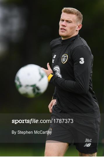 Republic of Ireland Training Session & Press Conference Republic of Ireland Training Session & Press Conference