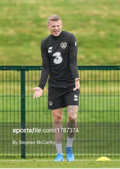 Republic of Ireland Training Session & Press Conference Republic of Ireland Training Session & Press Conference