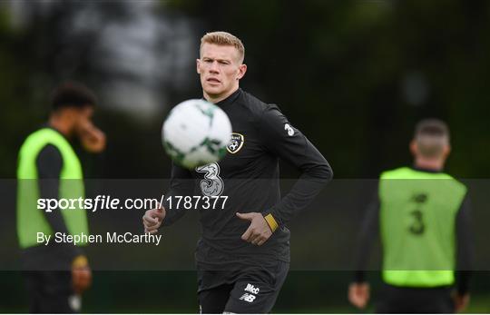 Republic of Ireland Training Session & Press Conference Republic of Ireland Training Session & Press Conference