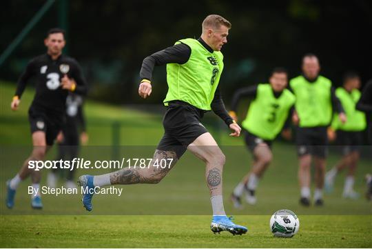 Republic of Ireland Training Session & Press Conference