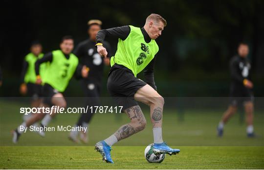 Republic of Ireland Training Session & Press Conference