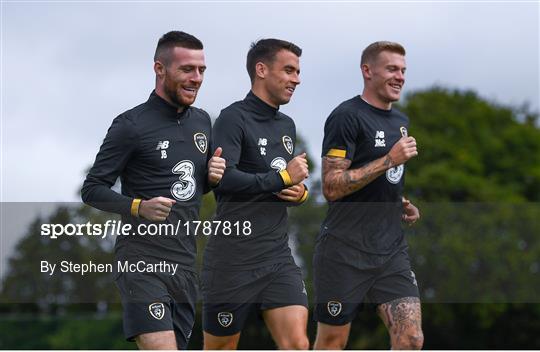 Republic of Ireland Training Session & Press Conference