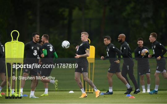 Republic of Ireland Training Session & Press Conference