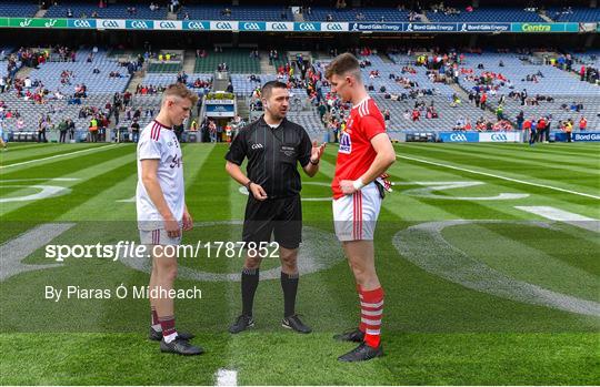 Cork v Galway - Electric Ireland GAA Football All-Ireland Minor Championship Final Cork v Galway - Electric Ireland GAA Football All-Ireland Minor Championship Final