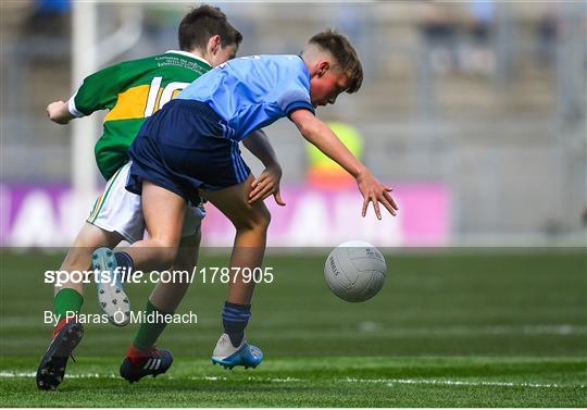 INTO Cumann na mBunscol GAA Respect Exhibition Go Games at Dublin v Kerry - GAA Football All-Ireland Senior Championship Final
