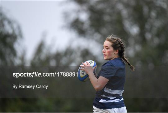 Leinster Rugby Women's Squad Training and Press Conference