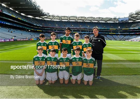 INTO Cumann na mBunscol GAA Respect Exhibition Go Games at Dublin v Kerry - GAA Football All-Ireland Senior Championship Final INTO Cumann na mBunscol GAA Respect Exhibition Go Games at Dublin v Kerry - GAA Football All-Ireland Senior Championship Final