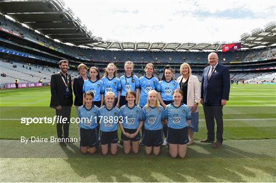INTO Cumann na mBunscol GAA Respect Exhibition Go Games at Dublin v Kerry - GAA Football All-Ireland Senior Championship Final