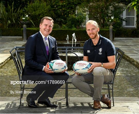 Emirates Rugby World Cup preview with Wayne Barnes and Tommy Bowe