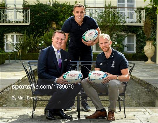 Emirates Rugby World Cup preview with Wayne Barnes and Tommy Bowe