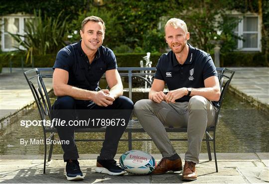 Emirates Rugby World Cup preview with Wayne Barnes and Tommy Bowe