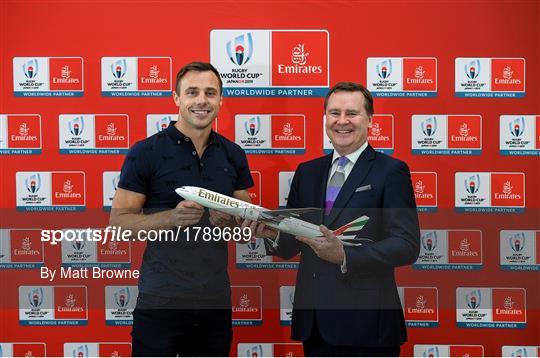 Emirates Rugby World Cup preview with Wayne Barnes and Tommy Bowe