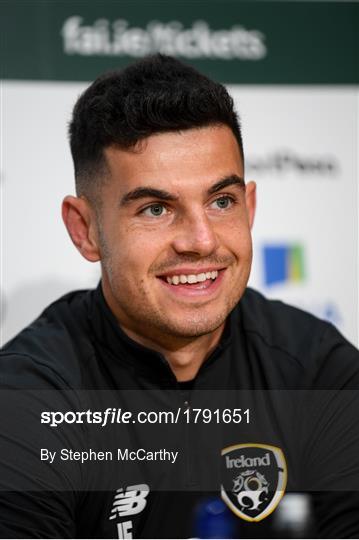 Republic of Ireland Press Conference & Training Session Republic of Ireland Press Conference & Training Session