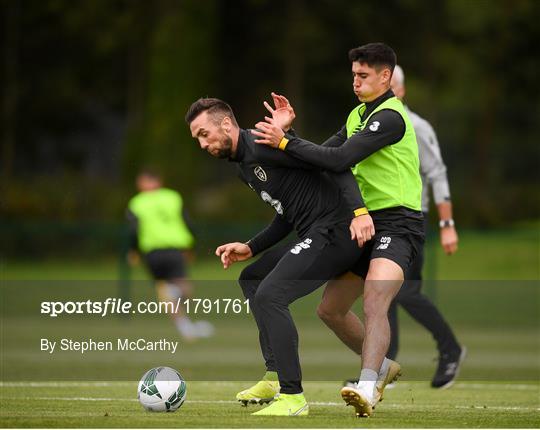 Republic of Ireland Squad Training and Press Conference