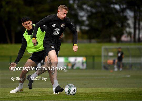 Republic of Ireland Squad Training and Press Conference