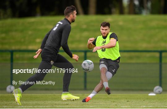 Republic of Ireland Press Conference & Training Session Republic of Ireland Press Conference & Training Session
