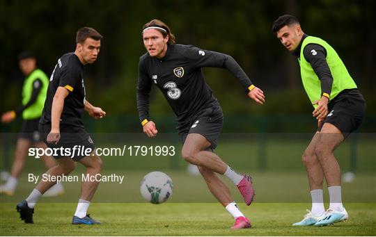 Republic of Ireland Press Conference & Training Session Republic of Ireland Press Conference & Training Session