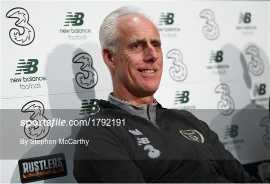 Republic of Ireland Press Conference & Training Session Republic of Ireland Press Conference & Training Session