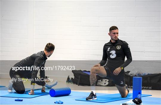 Republic of Ireland Press Conference & Training Session Republic of Ireland Press Conference & Training Session