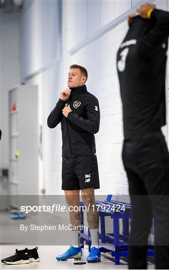Republic of Ireland Press Conference & Training Session Republic of Ireland Press Conference & Training Session