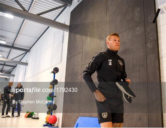 Republic of Ireland Press Conference & Training Session Republic of Ireland Press Conference & Training Session