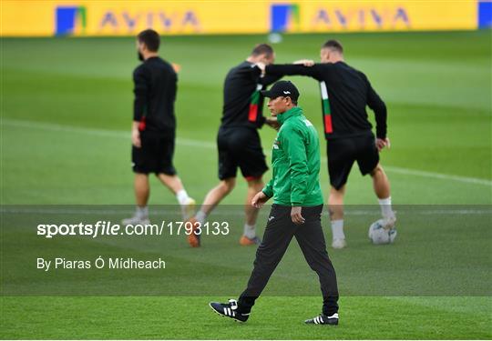 Bulgaria Squad Training and Press Conference