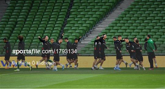 Bulgaria Squad Training and Press Conference