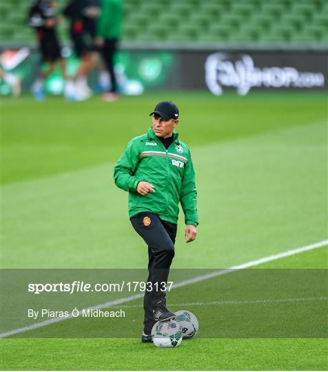 Bulgaria Squad Training and Press Conference