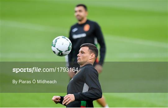 Bulgaria Squad Training and Press Conference