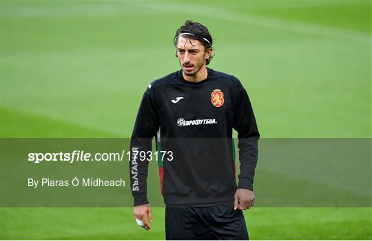 Bulgaria Squad Training and Press Conference