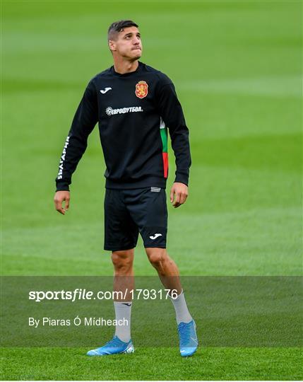 Bulgaria Squad Training and Press Conference