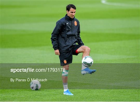 Bulgaria Squad Training and Press Conference