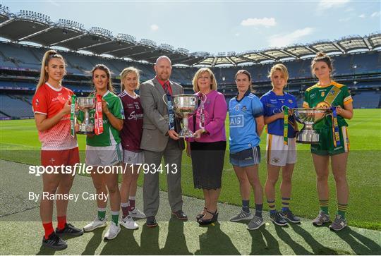 TG4 All-Ireland Ladies Football Championship Finals 2019 Captain's Day TG4 All-Ireland Ladies Football Championship Finals 2019 Captain's Day