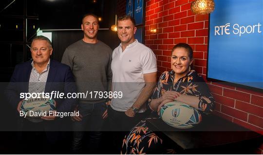 RTÉ Sport Rugby World Cup 2019 Launch