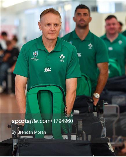 Ireland Rugby Squad Arrive in Japan ahead of Rugby World Cup 2019