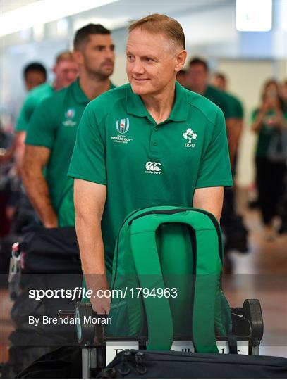 Ireland Rugby Squad Arrive in Japan ahead of Rugby World Cup 2019 Ireland Rugby Squad Arrive in Japan ahead of Rugby World Cup 2019