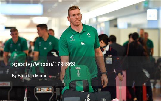 Ireland Rugby Squad Arrive in Japan ahead of Rugby World Cup 2019