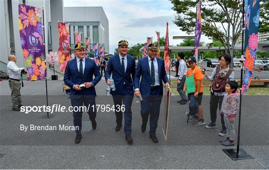 Ireland Rugby World Cup 2019 Welcome Ceremony Ireland Rugby World Cup 2019 Welcome Ceremony