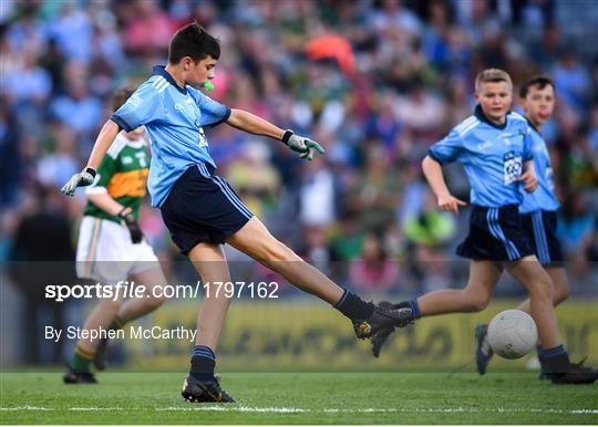 INTO Cumann na mBunscol GAA Respect Exhibition Go Games at Dublin v Kerry - GAA Football All-Ireland Senior Championship Final Replay