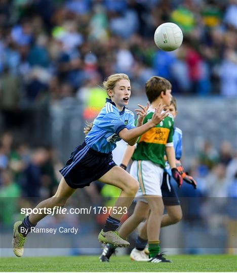 INTO Cumann na mBunscol GAA Respect Exhibition Go Games at Dublin v Kerry - GAA Football All-Ireland Senior Championship Final Replay