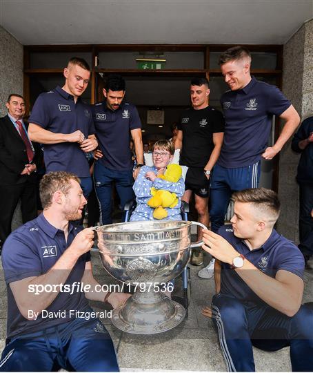 All-Ireland Senior Football Champions visit Children's Health Ireland at Crumlin